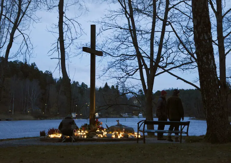 Brygga för toatömning på plats